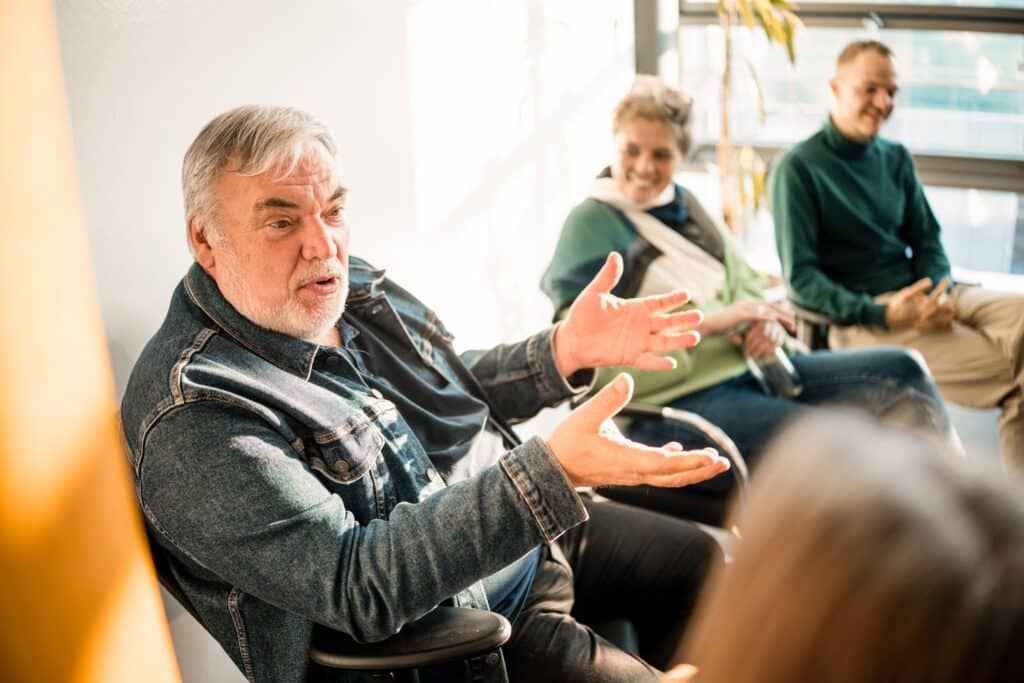 Szene aus unserem Seminar „Feedback geben und nehmen“