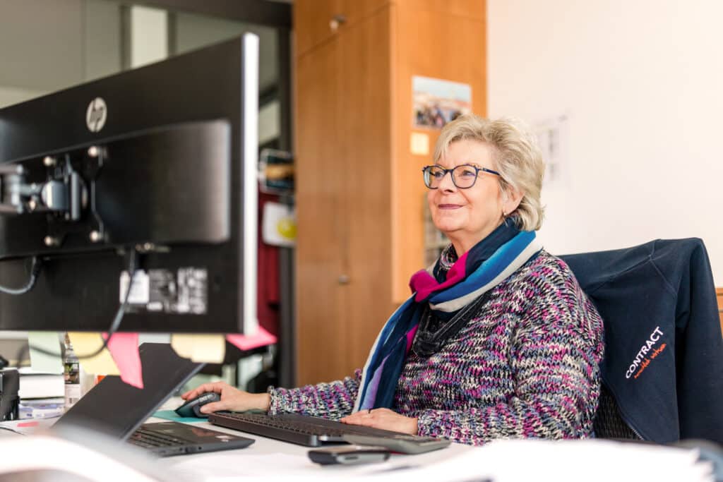 Silvia Krebs freut sich auf Ihre Kontaktanfrage