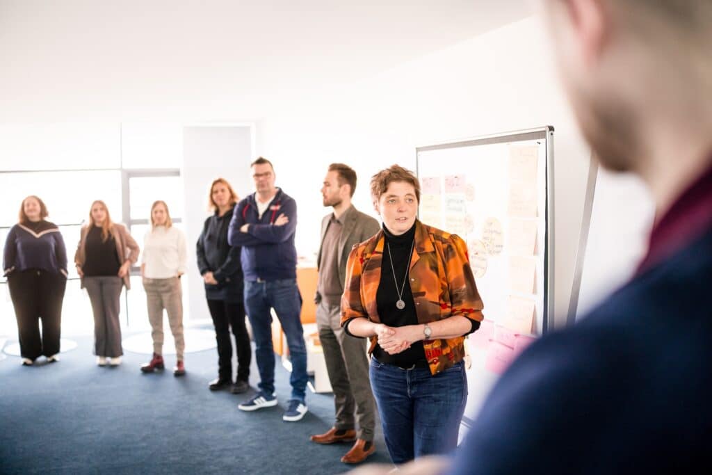 Gruppensituation aus einem unserer CONTRACT-Seminare